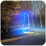 街心公園建設(shè)方興未艾，街心公園（口袋公園）面積不大，用什么樣的景觀燈才能實現(xiàn)畫龍點睛的效果呢
