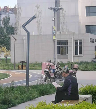 了字形路燈，鋁型材路燈